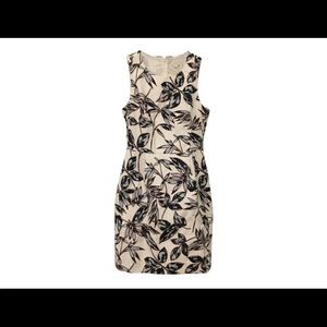 J crew linen textured dress